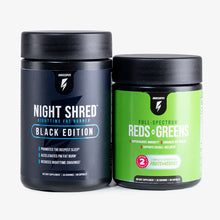 Load image into Gallery viewer, Night Shred Black, Full-Spectrum Reds &amp; Greens