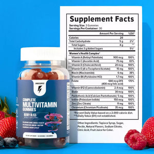 3 Bottles of Complete Multivitamin Gummies