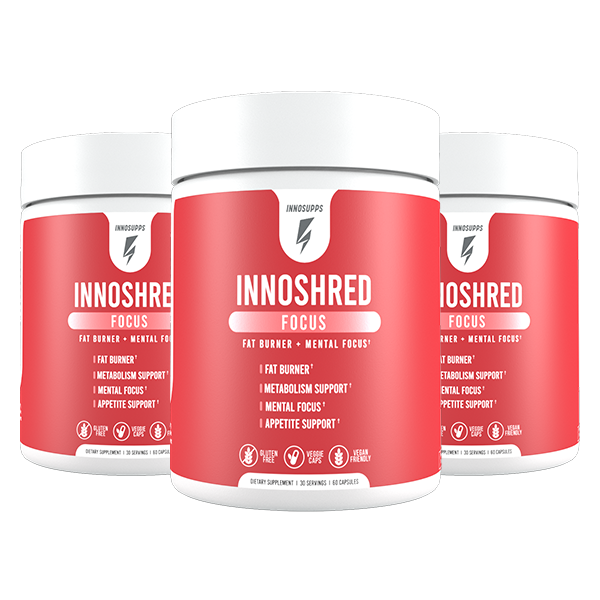 3 Bottles of Inno Shred Focus Special Offer