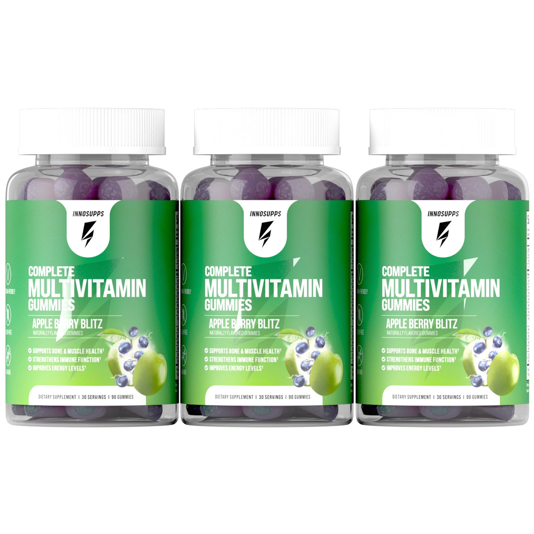 3 Bottles of Complete Multivitamin Gummies