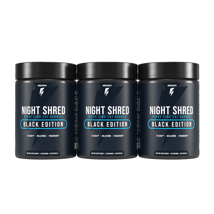 3 Bottles of Night Shred Black Special Offer